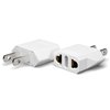 European to US Plug Adapter, Unidapt Europe to USA Plug Adapter, EU to US Plug Converter 2-Pack, Travel from Europe to USA Outlet, Power Travel Adapters European to American, Canada, Mexico, Type A