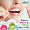 DrTung's Smart Floss - Natural Floss, PTFE & PFAS Free Floss, Gentle on Gums, Expands & Stretches, BPA Free Floss - Natural Dental Floss Cardamom Flavor (Pack of 3)