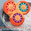 YUDANSI Magic Bean Puzzle Toy, Rotating Magic Bean Fidget Toys 2-in-1, Magic Ball Brain Teaser STEM Game, Gift for Kids Boys Girls Age 3+, 5-7, 8-12, Teen, Adult for Christmas New Year Birthday Gifts