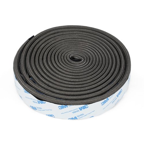 Onlyfire Chef Wire Mesh Gasket Kit for Kamado Joe Big Joe, High Temp Fiberglass Gasket Replacement BBQ Smoker Accessories, Adhesive Self Stick Felt 180" Long