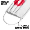 Popfunk Lipstick Kiss 1-Ply Reusable Face Mask Covering, Unisex