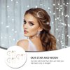 3 Sets/ 9pcs Stars and Moon Hair Clips Rhinestone Star Hair Pin Hair Barrettes