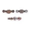 EXCEART 3pcs Steampunk Hair Clips Vintage Clock Gear Barrettes Gothic Steam Punk Cog Wheel Hairpins Hair Accessories for Women Cosplay Costume Party