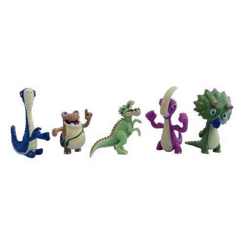 Gigantosaurus: Mighty Friends - 5 Pack - Mini 2" Figures (Giganto-Bill-Rocky-Mazu-Tiny), Dinosaur Toy Miniatures, Dino Action Figures, Kids Ages 3+