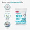 PeeBuddy Disposable Paper Toilet Seat Covers (Pack Of 60) | No Direct Contact with Unhygienic Seats| Easy To Dispose| Nature Friendly| Must Have For Women