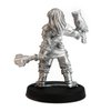 Stonehaven Female Half-Elf Cleric Miniature Figure (for 28mm Scale Table Top War Games) - Made in US