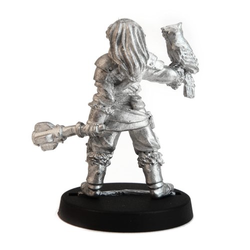 Stonehaven Female Half-Elf Cleric Miniature Figure (for 28mm Scale Table Top War Games) - Made in US