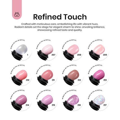 Beetles Nail Extension Gel Kit 12 Colors Clear Pink Purple Brown Glitter Neutral Nail Extension Gel Kit Jelly Gel Quick Building Nail Enhancement Manicure Kit DIY Salon Gift for Women