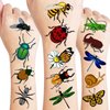 96 PCS Bug Temporary Tattoos Themed Summer Spring Birthday Party Decorations Favors Supplies Decor Lady Bugs Caterpillar Insect Tattoo Stickers for Kids Toddlers Cute Gifts School Prizes
