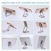 Cobee Cell Phone Ring Holder Finger Kickstand, 360° Rotation Foldable Metal Ultra-Thin Cellphone Back Grip Stand Adjustable Phone Holders for Magnetic Car Mount Compatible with Phone Tablets, Black