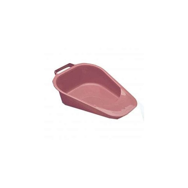 Medical Action Industries Fracture Bed Pan Dusty Rose