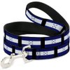 Dog Leash Honduras Flags 4 Feet Long 1.5 Inch Wide