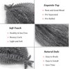 Springy Afro Twist Hair 24 inch Marley Hair for Faux Locs Kinky Marley Twist Braiding Hair Grey Cuban Afro Spring Twist Crochet Hair for Women Soft Locs Marley Braid Hair Extensions by SIXERSI