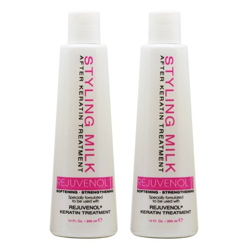 Rejuvenol After Keratin Treatment Styling Milk 10oz "Pack of 2"
