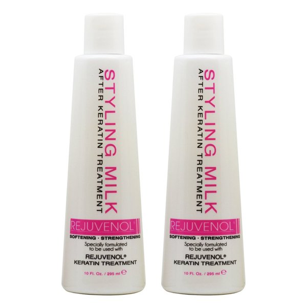 Rejuvenol After Keratin Treatment Styling Milk 10oz "Pack of 2"