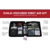 Portable First Aid Kit for Kids with CPR Shield - Ideal for Home, Car, School, Camping, and as a Travel First aid kit. Latex-Free Bandages – Children First Aid Guide by The Life Safety Pro