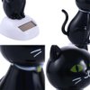 Black Solar Cat Toy Dancing Cat Figure Car Ornament,Dancing Toy Ornaments Solar Powered Car Dashboard Interior Decoration Desktop Decor Gift Window Party Car Desk Home，Learning and Education
