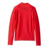 O'Neill Youth Basic Skins UPF 50+ Short Sleeve Rash Guard, Red, 16