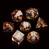 Maywin DND Dice Gift Set, Dragon Eye Dice,Dungeons and Dragons Dice Set for Role Playing Table Games