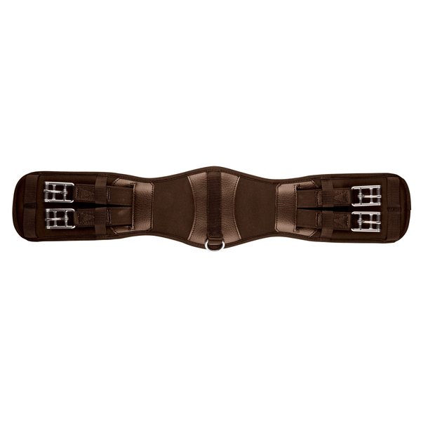 Collegiate Memory Foam Dressage Girth, Brown, 26"