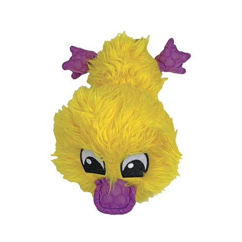 Multipet Plush Dog Toy Squeakers and Crinkle (Deanie The Duck (1 Pack))