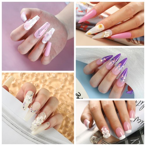 COSCELIA Acrylic Nail Kit with Everything Professional Nail Kit Acrylic Set with Drill Nude Acrylic Powder and 6PC Gel Nail Polish Top Base Coat Glitter Decorations Tips Nail Supplies for Beginners