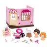 Li’l Woodzeez – Toy Hair Salon - Dollhouse Playset with Accessories - Pretend Play for Kids Age 3+ - Baabaa Spa & Hair Salon