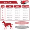 FUAMEY Dog Coat,Warm Dog Jacket Winter Coat Paded Dog Fleece Vest Reflective Dog Cold Weather Coats with Built in Harness Waterproof Windproof Dog Snow Jacket Clothes with Zipper Red Medium