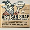 Grace Harbor Old Goat Soap – Premium Goat Milk Bar Soap with MSM for Aging Skin – All Natural Small Batch – For Seniors Only – Six Pack with Sisal Soap Saver Bag (Variety 6 Pack)