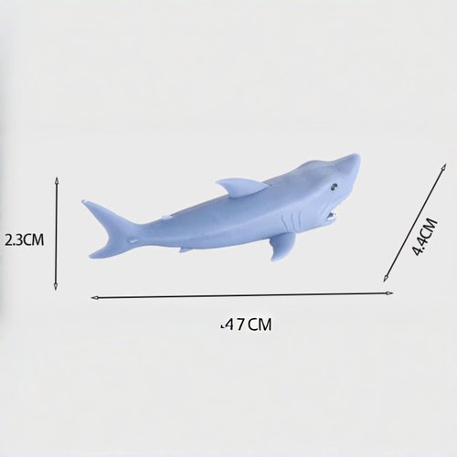 RMISODO RMISIDO Slingshot Shark Finger Toys, Rubber Shark Toys, Finger Slingshot Animal Toys, Shark Shooter Game, Stretchy Toy, Flying Games, Party Favors for Kids (4Pcs)