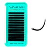 VAVALASH Cashmere Faux Mink Ellipse Flat Lashes 0.15 0.2mm C D Curl 6-17mm Soft Lightweight Classic Lash Extensions Matte Split Tip Natural Eyelash Extensions Professional Salon Use(0.2-D-8-15mm)