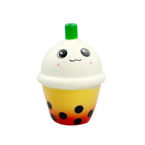 funnysquee Cute Milk Tea Cup Slow Rising Squishies Kawaii Milk Cup Stress Relief Squeeze Toys for Kid Adult Gift Collect