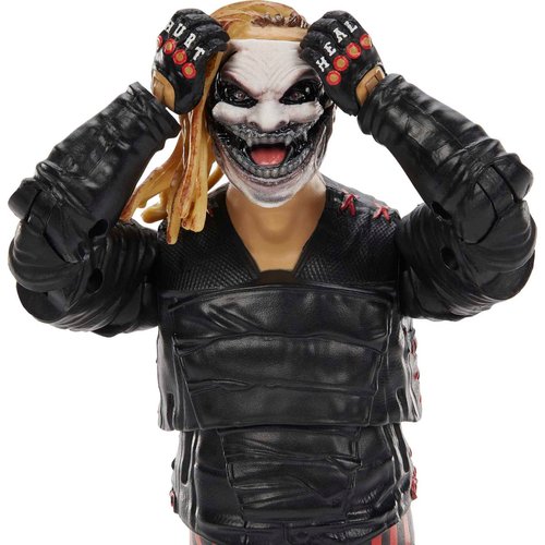 Mattel WWE Ultimate Edition Action Figure & Accessories Set, "The Fiend" Bray Wyatt 6-inch Collectible with 30 Articulation Points, Swappable Pieces & Entrance Gear