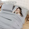 Twin Sheet Set - 3 Piece Soft Breathable Bed Sheets for Twin Size Bed, Extra Deep Pocket Luxury Brushed Sheets, Cooling Hotel Bedding Sheets and Pillowcases, Wrinkle Free Oeko-Tex Sheets