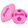 Franklin 60163 Mini Pro Brite Foam Football & Soccer Ball, Multi