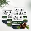 The Black Stuff All Natural Bar Soap for Men Handmade Cold Process Soaps with Organic Ingredients and Essential Oils - Mens Soap for Daily Use, Atlantic Pine Tar (5 Packs)
