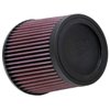 K&N Universal Clamp-On Air Intake Filter: High Performance, Premium, Washable, Replacement Filter: Flange Diameter: 2.5 In, Filter Height: 5.5 In, Flange Length: 2 In, Shape: Round Tapered, RU-4950