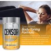 Censor NDS Nutrition Fat Loss and Body Toner with CLA, Fish Oil, Safflower and Omega 3-6-9 Blend - Dietary Supplement for Improved Energy and Health (90 Softgels)