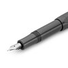 Kaweco SKYLINE SPORT Fountain Pen Grey I Premium Fountain Pen for Ink Cartridges I Exclusive Fountain Pen 13 cm I Nib: EF (Extra Fine)