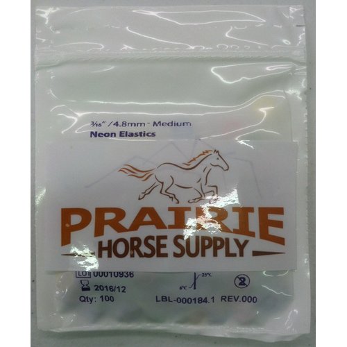 3/16 Inch Orthodontic Elastic Rubber Bands, 500 Pack, Neon, Medium 3.5 Ounce Small Rubberbands Dreadlocks Hair Braids Fix Tooth Gap, Free Elastic Placer for Braces