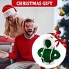 OFBAND Hoodie Car Gear Shift Cover,Christmas Car Decor Gear Shift Knob Cover for Manual/Automatic Shift Knob,Universal Car Accessories Hoodie for Gear Shifter Knob (Christmas Green)