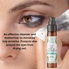 Brittanie's Thyme Organic Eye Makeup Cleansing Oil (Serum) 1oz | Gentle Anti-Aging, Hydrating Serum For Wrinkles, Fine Lines, Dark Circles, Puffiness, Bags w/Vitamin E & Squalane Oil