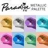 Mehron Makeup Paradise AQ Face & Body Paint 8 Color Palette (Metallic) - Face, Body, SFX Makeup Palette, Special Effects, Face Painting Palette, Theater, Halloween, Parties and Cosplay
