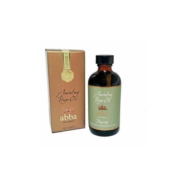 Anoint Oil-Holy Fire/Hyssop in Gift Box-4oz.