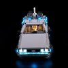 BRIKSMAX Light for Lego Back-to-The-Future-Time-Machine 10300 - Led Lighting Kit Compatible with Lego Creator Expert 10300 - Not Include The Lego Set