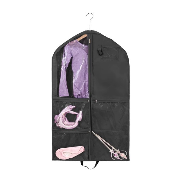 Garment Bag,Garment Bags For Travel,Dance Costumes Bag,Costume Dance Garment Bags For Dancers,Kids Garment Bags For Hanging Clothes,Dance Costume Competition Bags For Girls,40Inch Garmet Bag