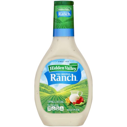 Hidden Valley Original Ranch Salad Dressing & Topping, Gluten Free - 16 Ounce Bottle (Package May Vary)