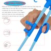 Plum Garden 4 pcs kid chopsticks, learning chopsticks helper for kids, training chopsticks with animals for beginners