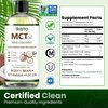 Keppi Flavorless MCT Oil - C8 and C10 for Keto Diet, Non-GMO, Certified Gluten-Free, Palm Oil Free, 32 oz Coconut Oil
