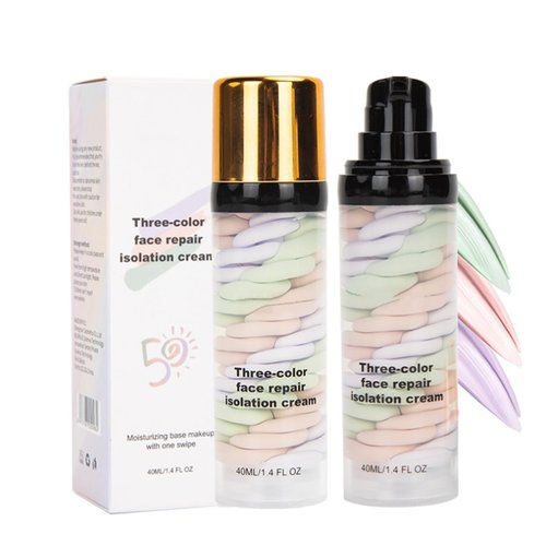 Hydrating Face Primer for Makeup, One Step Color Corrector Isolation Cream, Makeup Primer for Face, Skin Tone Correcting Oil-Control, Long Lasting Foundation Primer, Pore Minimizer for Flawless Skin
